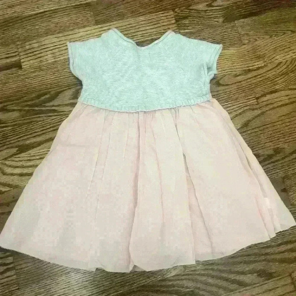 Tea Collection Green & Pink Dress 12-18m - Picture 5 of 6